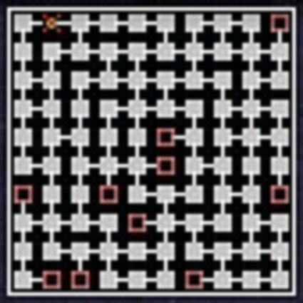 Corrupted Temple treasure guide map