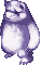 Arctic bear, front view