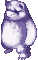 Arctic bear, front view