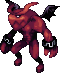 Demon, front view