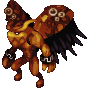 Archdemon fighter, front view