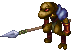 Lizardman, front view