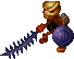 Bone warrior, front view