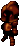 Dark soldier, front view