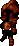 Dark soldier, front view