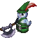 Weasel axeman, front view