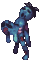 Frozen ghoul, front view