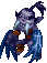 Rock troll warrior, front view
