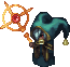 Pain warlock, front view