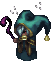 Pain black mage, front view