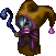 Hatred dark magician, front view