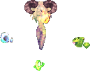 Demon Elemental, front view