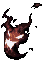 white ghost, front view
