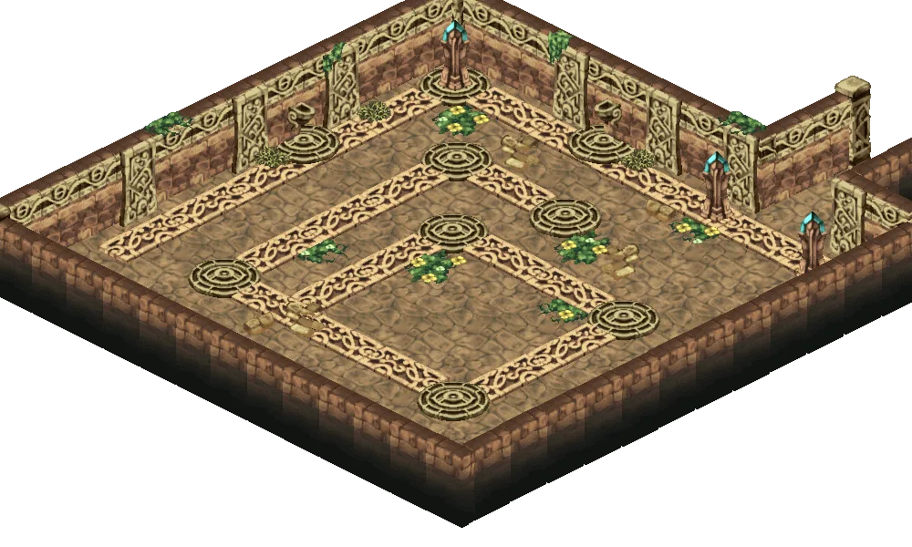 Town, Dungeon Entrance